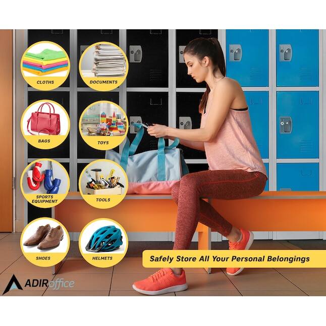 CLOTHS, DOCUMENTS, BAGS, TOYS, SPORTS EQUIPMENT, TOOLS, SHOES, HELMETS, Safely Store All Your Personal Belongings, ADIR office