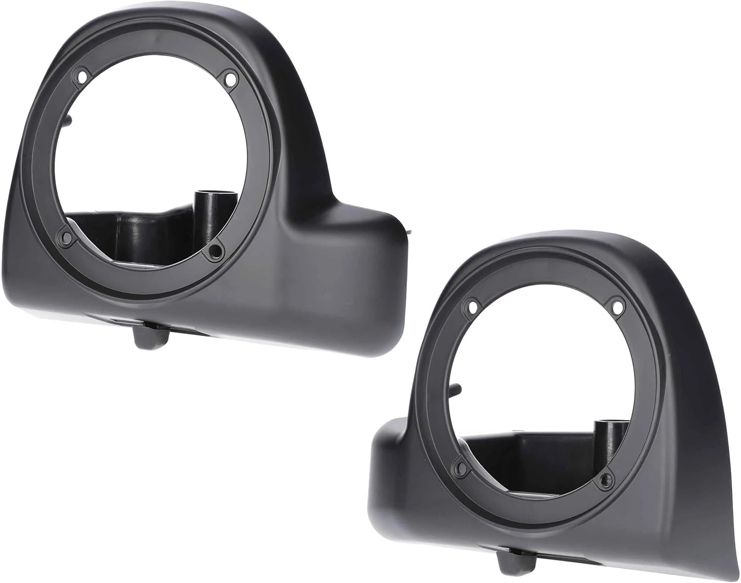 Left. Saddletramp - Saddle Tramp BC-HDLFPP Lower Fairing Speaker Pod Pair - Black.