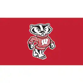 Evergreen Enterprises - Wisconsin Badgers 28" x 16" Turf Mat - Multicolor