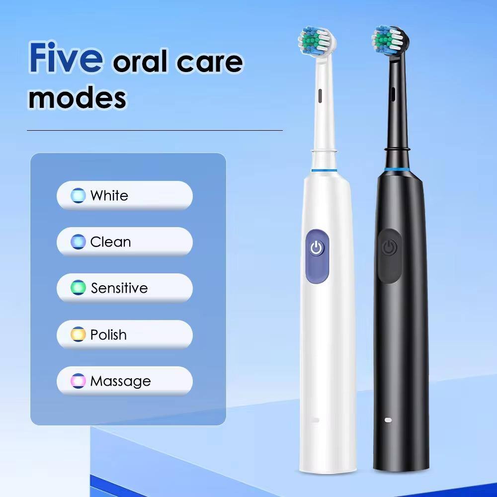 Five oral care modes

- White
- Clean
- Sensitive
- Polish
- Massage