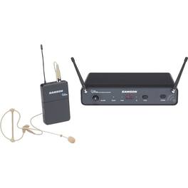 Samson - Concert 88x UHF Wireless Earset System, Includes CR88x Wireless Receiver, CB88 Beltpack Transmitter, SE10 Earset
