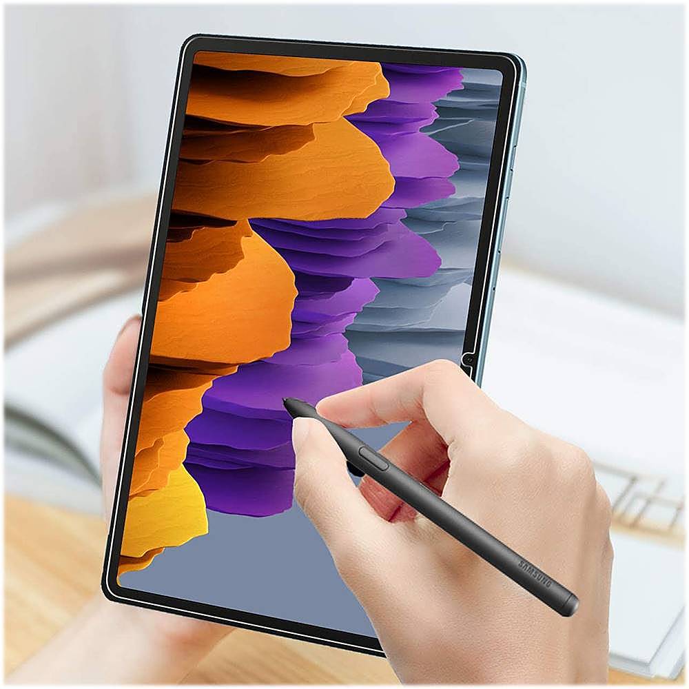 Alt View 12. SaharaCase - ZeroDamage Tempered Glass Screen Protector for Samsung Galaxy Tab S7 and Tab S8 - Clear.