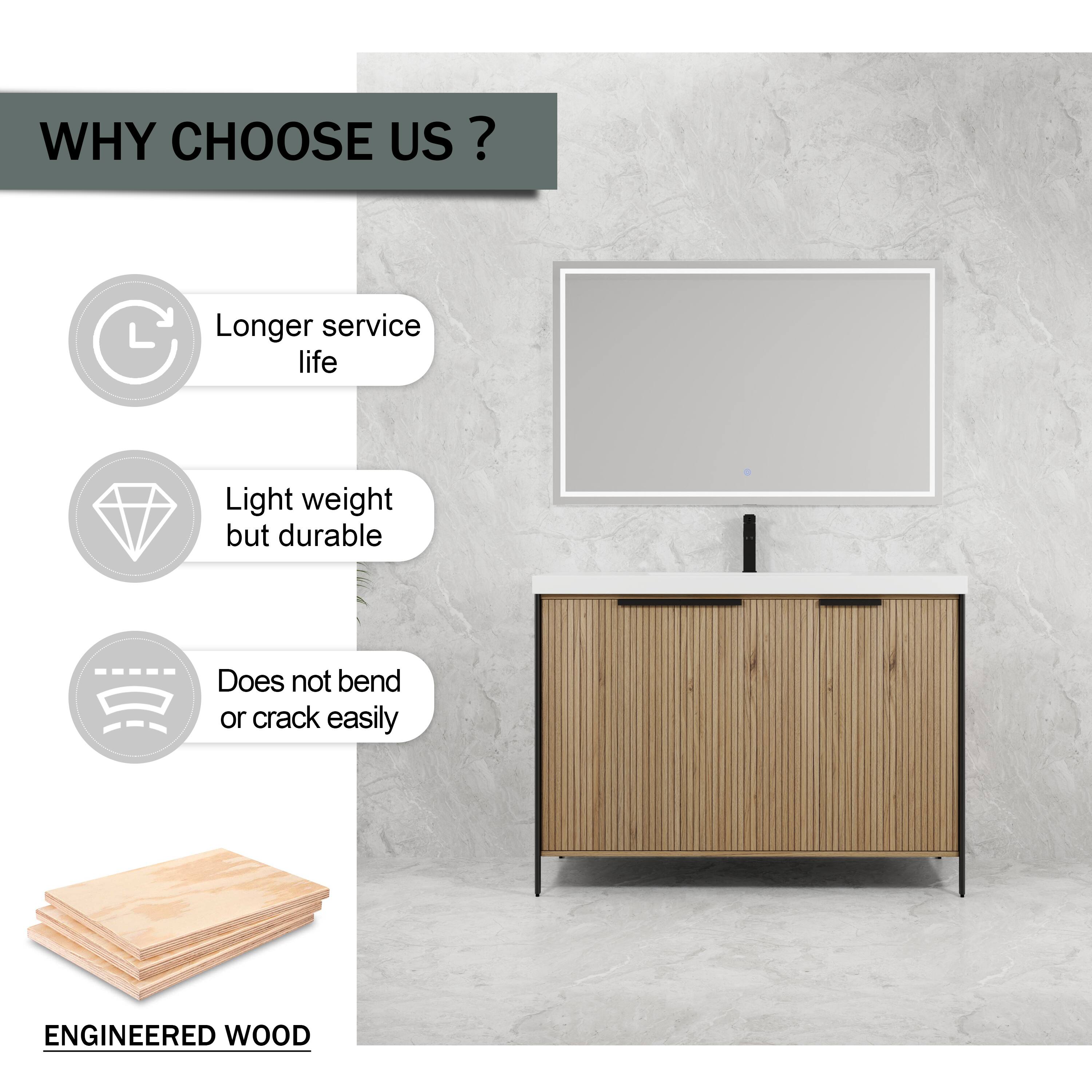 WHY CHOOSE US?

- Longer service life
- Light weight but durable
- Does not bend or crack easily

ENGINEERED WOOD