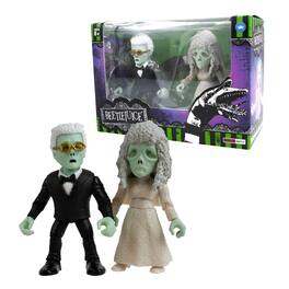 The Loyal Subjects - Beetlejuice Wedding Adam and Barbara 3-Inch Action Vinyl Set - Multi-Colored