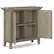Alt View Zoom 13. Simpli Home - Redmond Low Storage Cabinet - Distressed Grey.