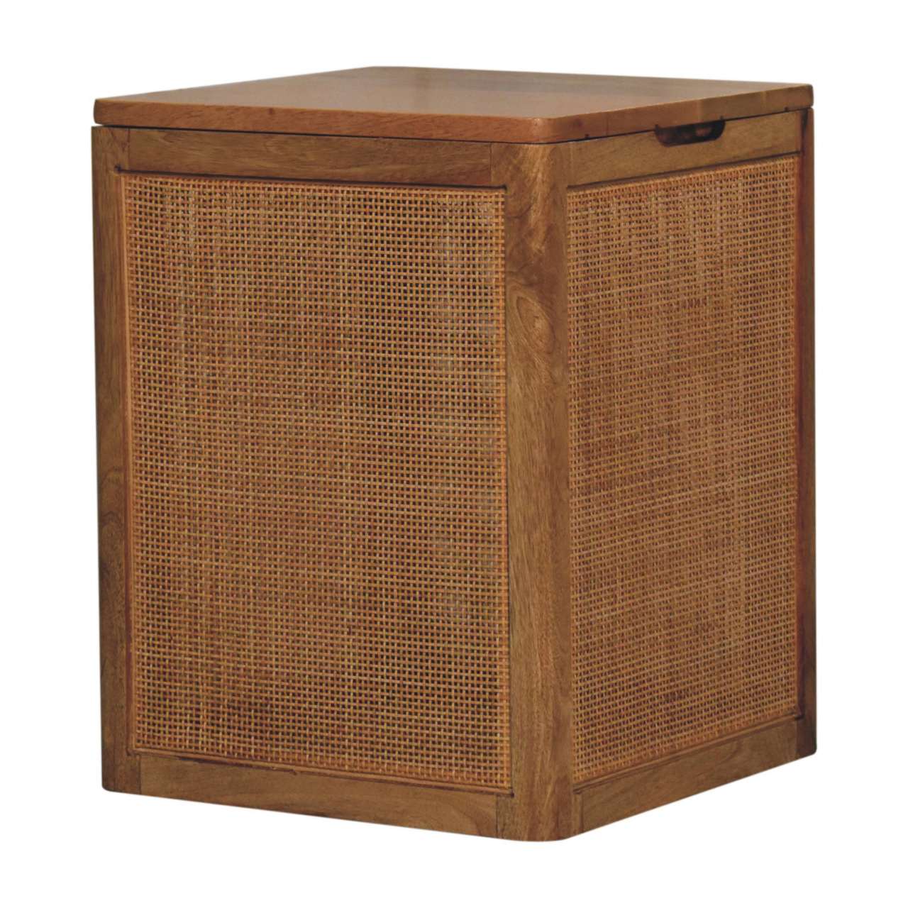 Back. Artisan Furniture - Artisan Furniture Solid Wood Larissa Storage Box, Brown - Brown.