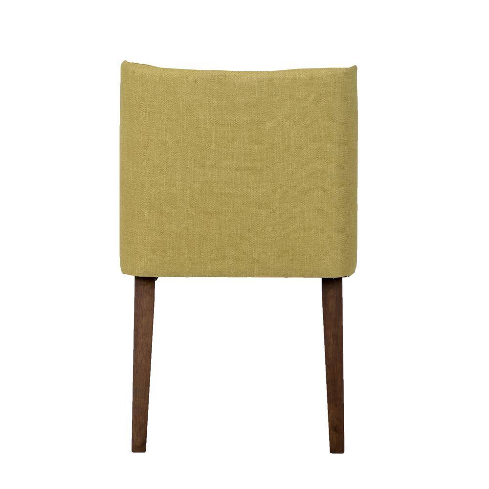 Alt View 2. Liberty Furniture Industries - Space Savers Nido Chair - Green (RTA)-Set of 2 in Satin Walnut - Brown.