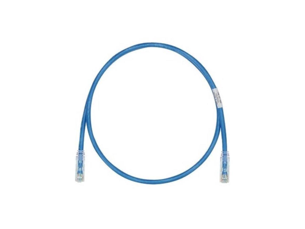 Alt View 4. Panduit - Panduit UTP28SP8INBU 8 in. Cat 6 Blue Network Ethernet Cable.