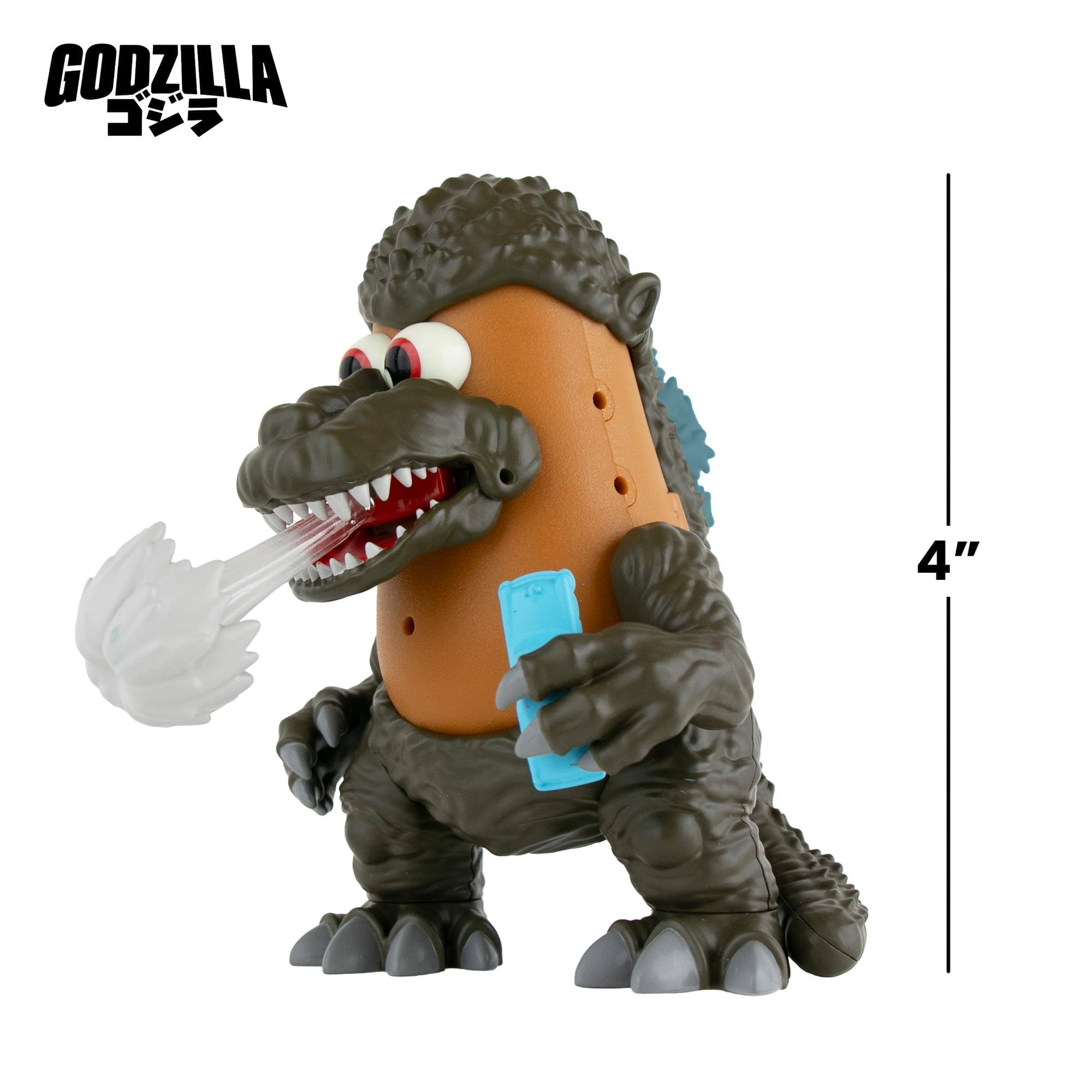 Alt View 1. Super Impulse - Godzilla 4 Inch Poptater - Brown.