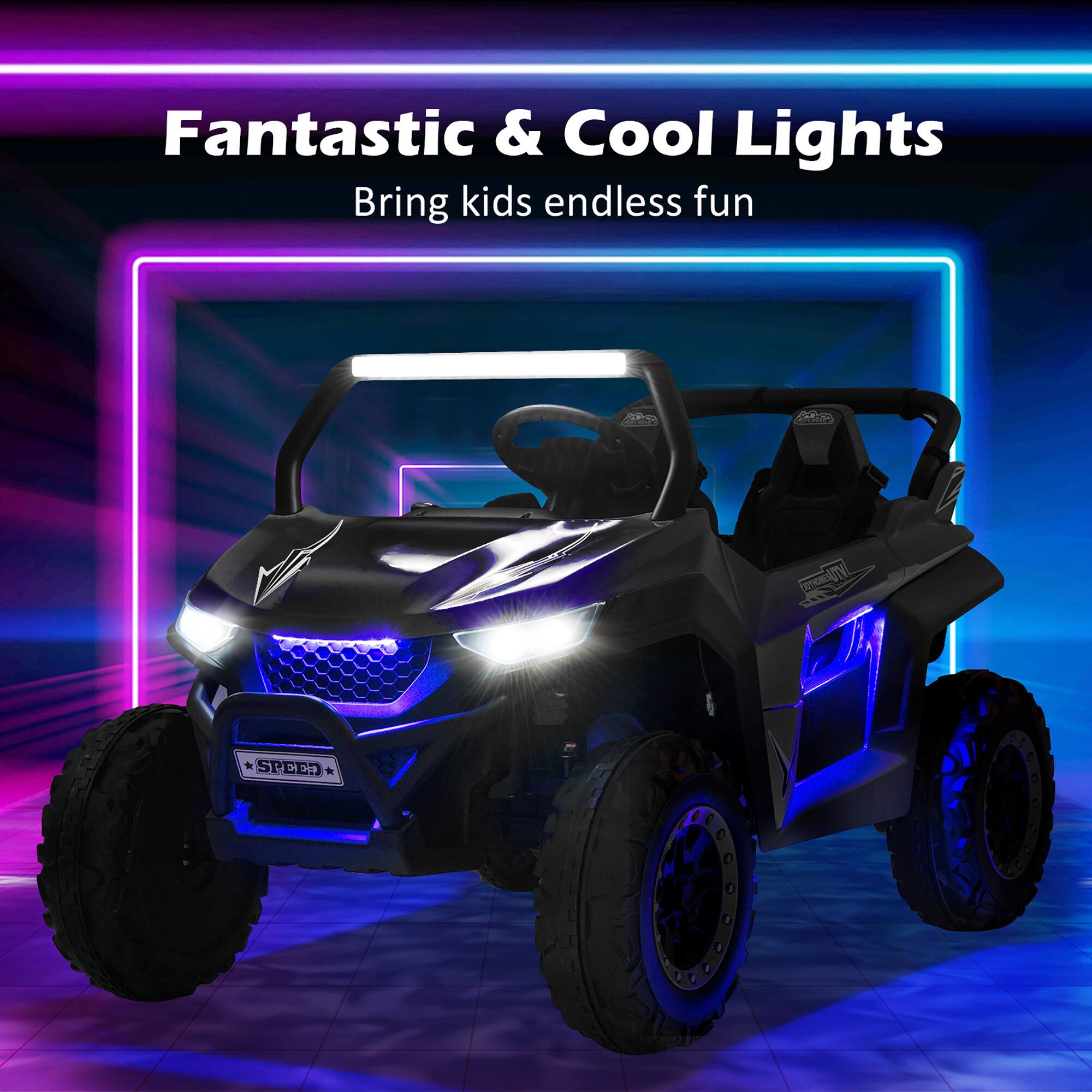 Fantastic & Cool Lights  
Bring kids endless fun