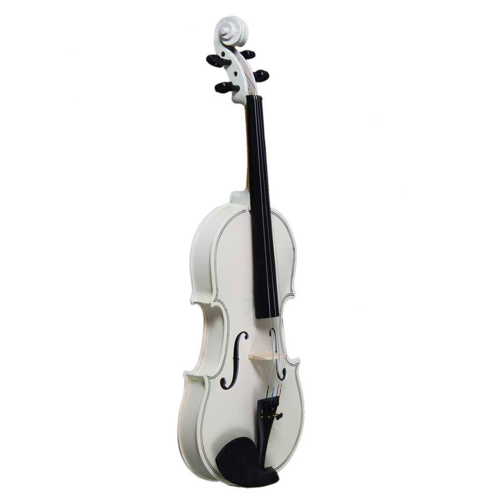 Alt View 1. Winado - Violin for Beginners Students, 4/4 Full Size Acoustic Violins Kit with Case,Bow, Rosin, Adults Teens  (White).