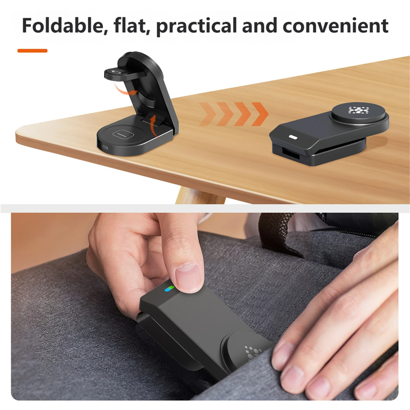 Foldable, flat, practical and convenient