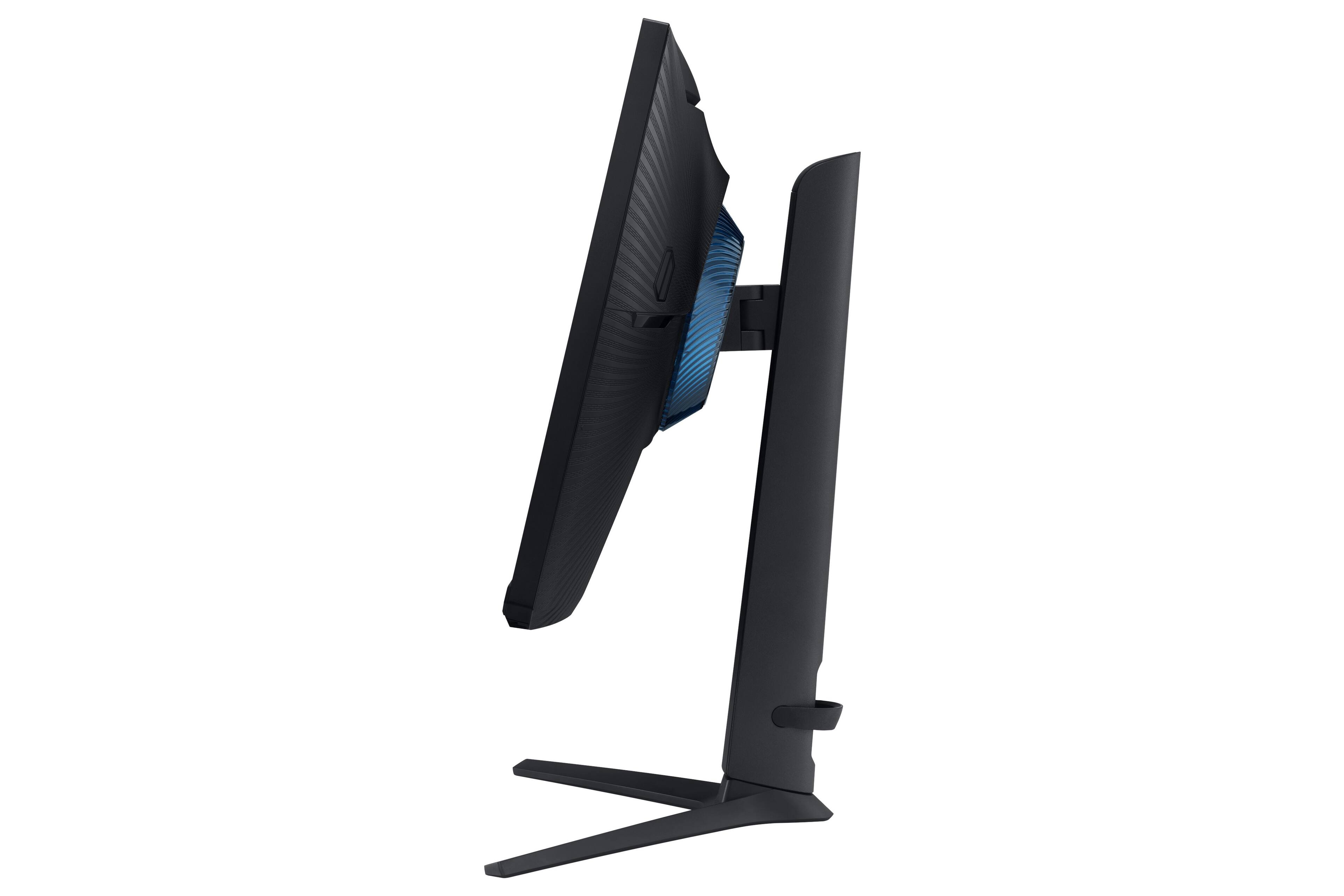 Alt View 20. Samsung - Odyssey 27” IPS LED QHD FreeSync Premium & G-Sync Compatible Gaming Monitor with HDR (Display Port, HDMI) - Black.