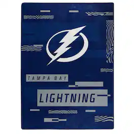 Northwest - Tampa Bay Lightning 50" x 60" Digitize Raschel Throw Blanket - Navy