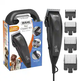 Wahl - 10 Piece Pet Clipper Kit - Corded Dog Grooming Set - 9653-1101-MI