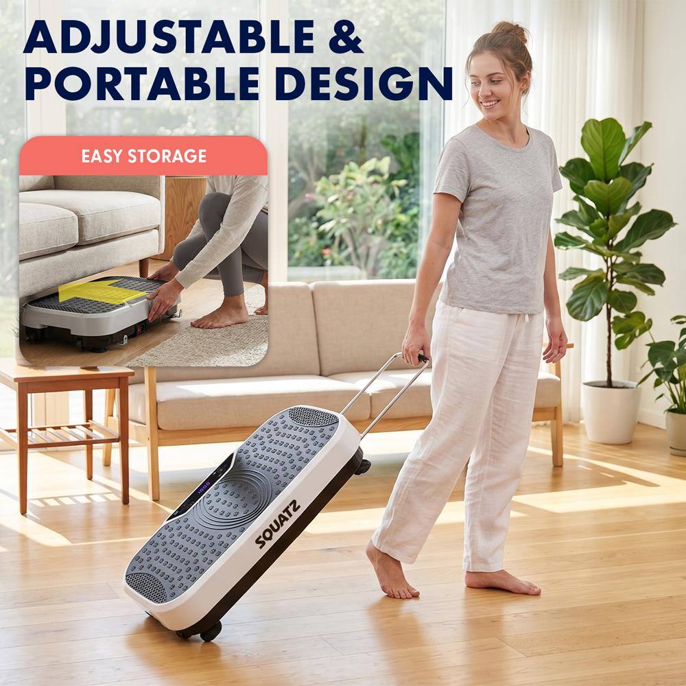 ADJUSTABLE & PORTABLE DESIGN  
EASY STORAGE  

a aaa  
0a58254  
3320 30223  
029220 10  
SOUATZ  
229309  
BORGEE