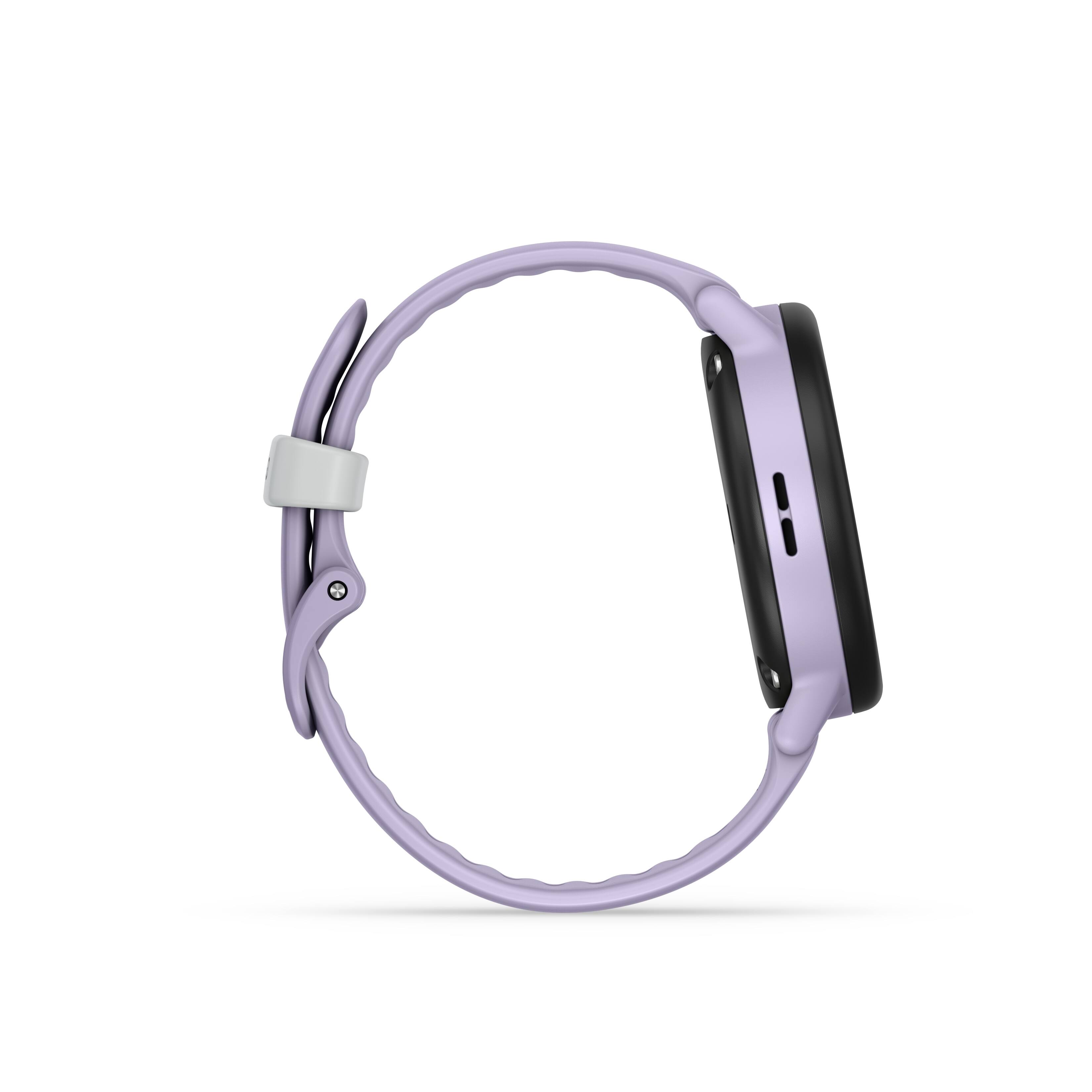 Alt View 5. Garmin - Bounce 2 GPS Kids Smartwatch 43mm Fiber-reinforced polymer - Light Purple.