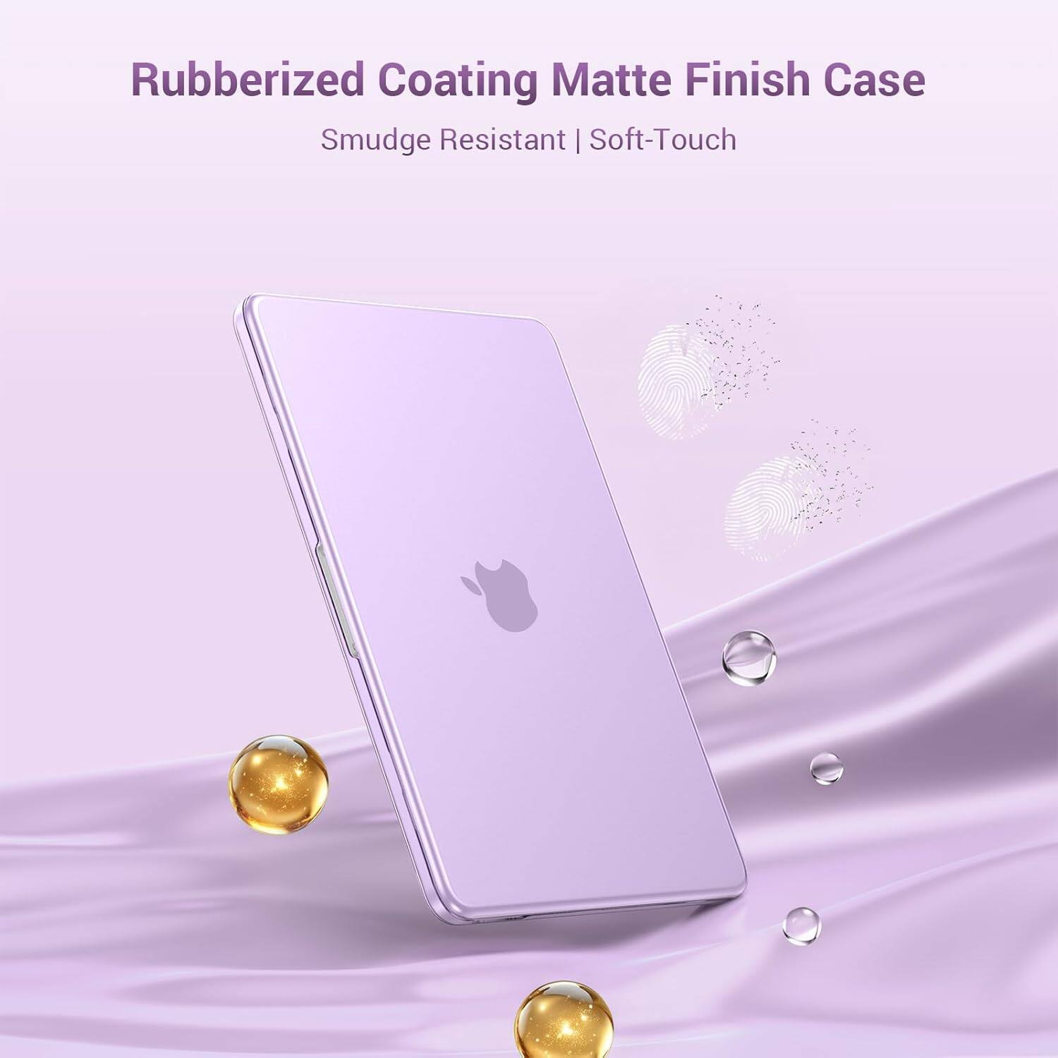 Rubberized Coating Matte Finish Case  
Smudge Resistant | Soft-Touch