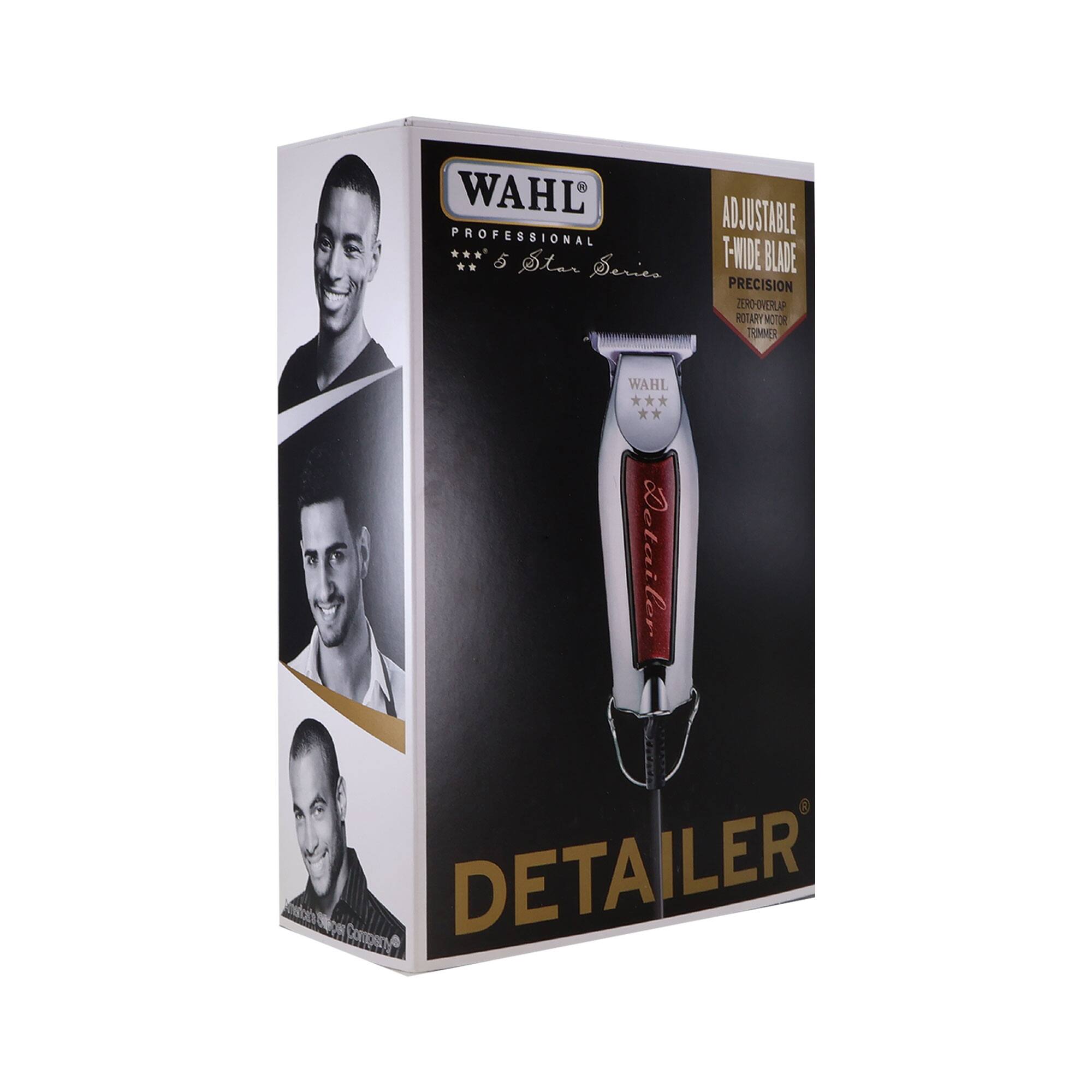 WAHL PROFESSIONAL 5 Star Series Adjustable T-Wide Blade Precision Zero-Overlap Rotary Trimmer WAHL Detailer