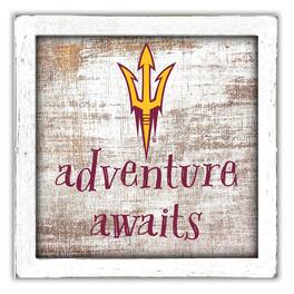 Fan Creations - Arizona State Sun Devils 14'' x 13'' Adventure Awaits Money Box - Multicolor