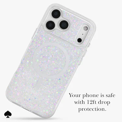 kate spade new york Protective Case with MagSafe for Apple iPhone 17 Pro Max Chunky Glitter Iridescent KS058792-01 - Best Buy kate spade new york Protective Case with MagSafe for Apple iPhone 17 Pro Max Chunky Glitter Iridescent KS058792-01 - Best Buy