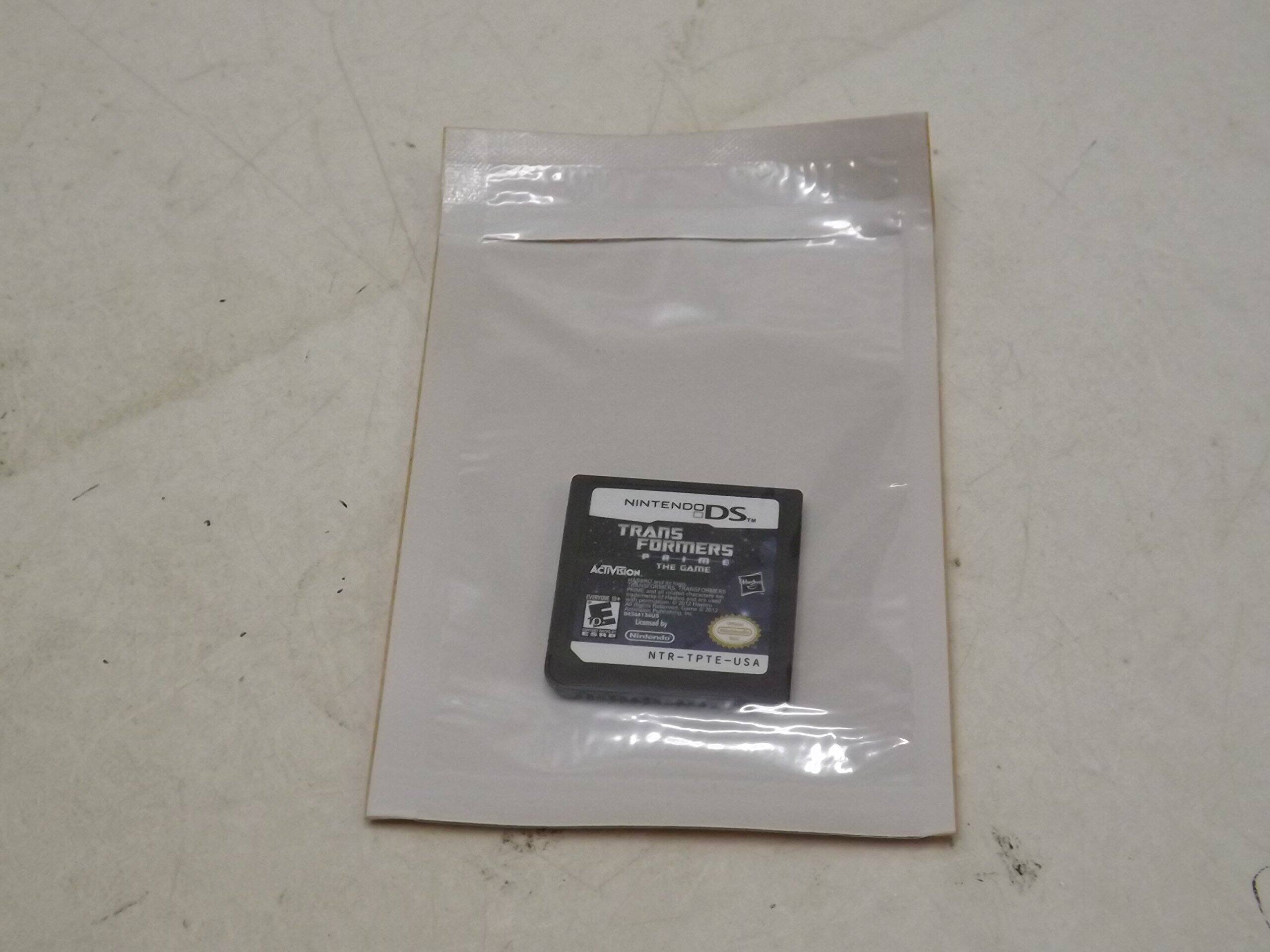 NINTENDO DS  
TRANSFORMERS  
THE GAME  
ACTIVISION  
NTR-TPTE-USA