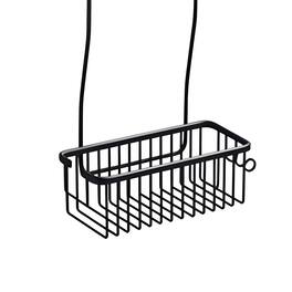 Kitcheniva - Black Aluminium Hang-On Bathroom Shelf - Black