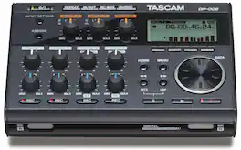 TASCAM - DP-006 6-Track Digital Pocketstudio Portable Multitrack Audio Recorder with Built-In Microphone and SD Card Recording