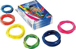 Alliance - Brites Pic-Pac Multi-Purpose Rubber Bands, Non-Latex, Colors, 250/Box (07706) - Assorted