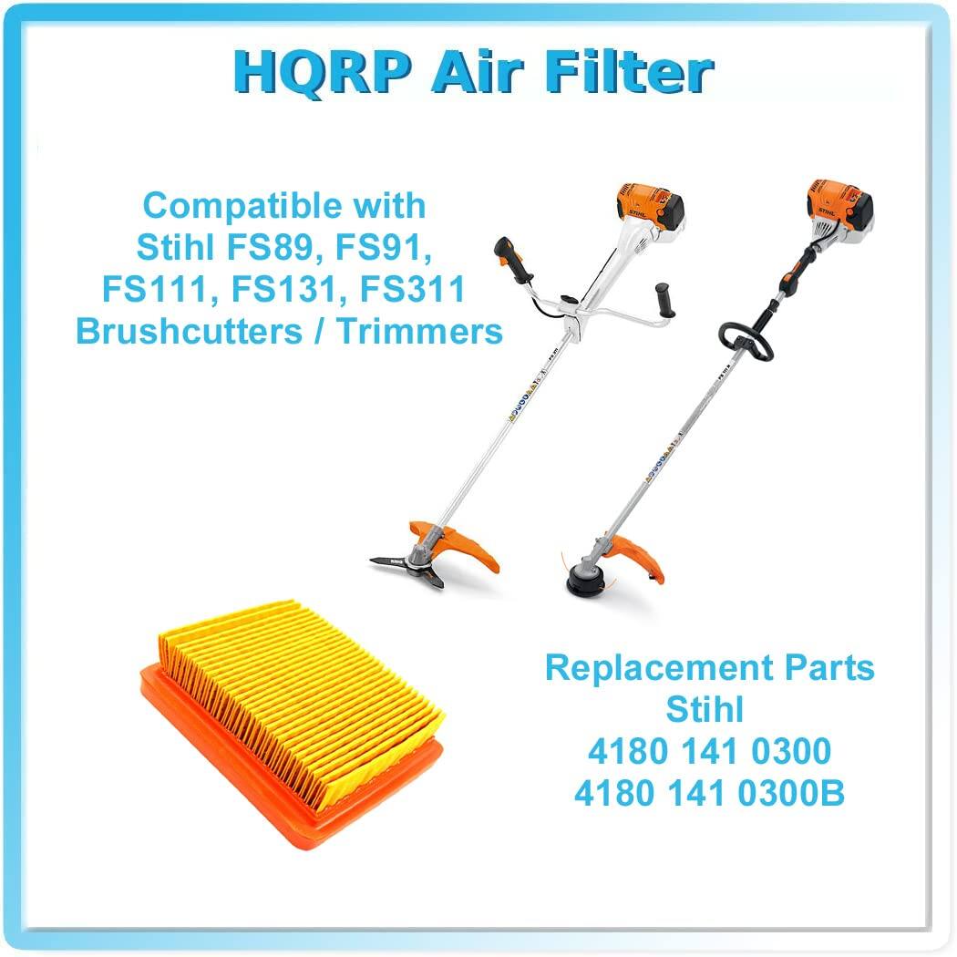 HQRP Air Filter

Compatible with Stihl FS89, FS91, FS111, FS131, FS311 Brushcutters / Trimmers

Replacement Parts Stihl
4180 141 0300
4180 141 0300B