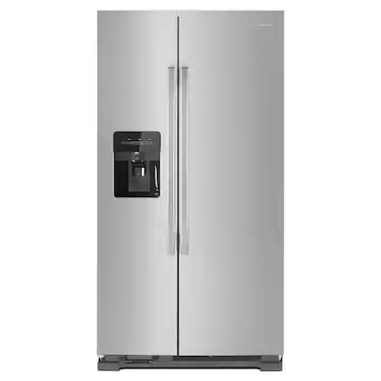 Alt View 15. Amana - 21.4 Cu. Ft. Side-by-Side Refrigerator - Stainless steel.