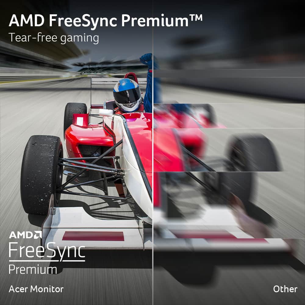 AMD Premium TM FreeSync Tear-free gaming AMD FreeSync Premium Acer Monitor
