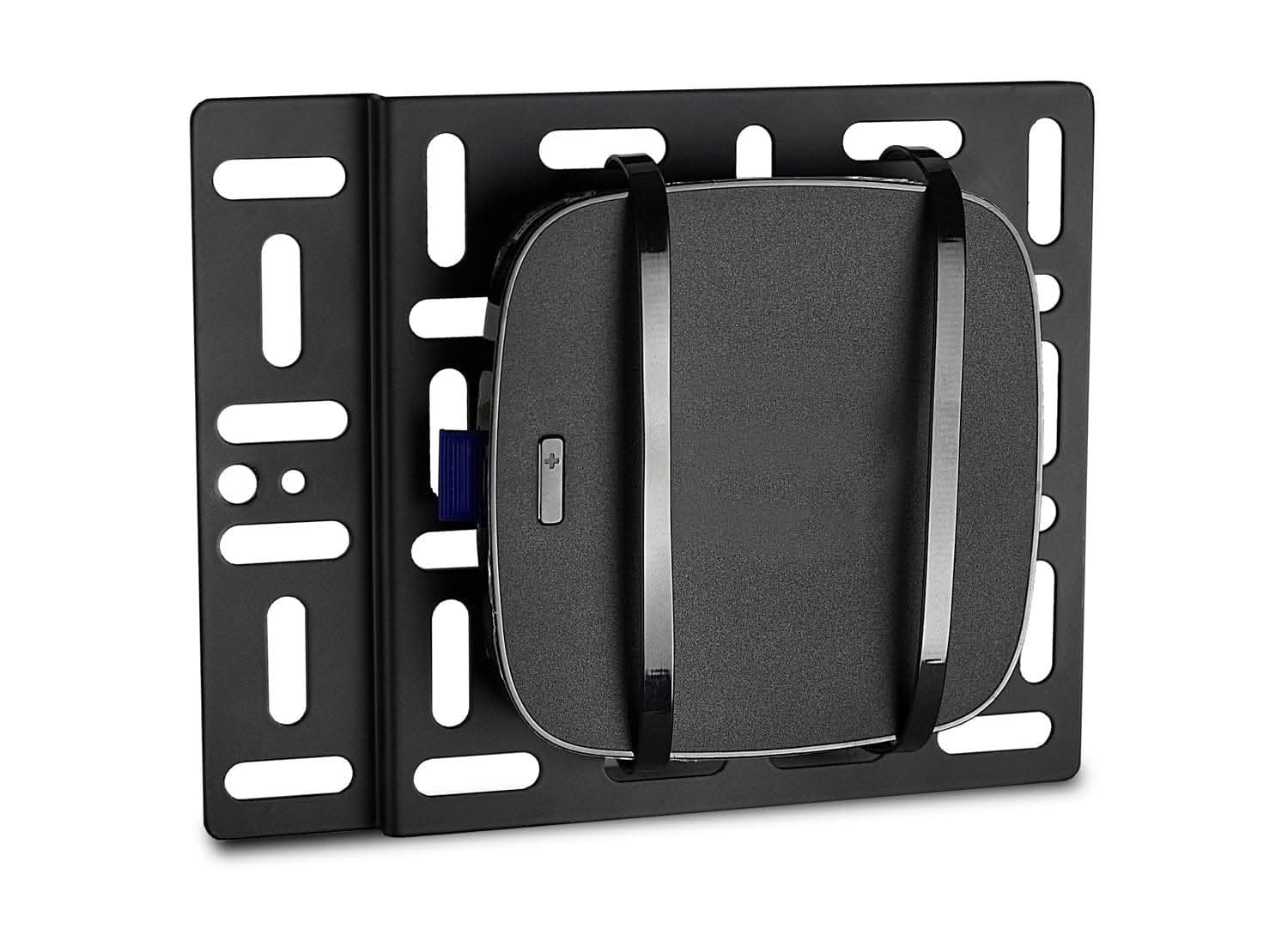 Alt View 1. Mount-It! - Streaming Device TV Mount for Secure Placement of Roku, Fire TV, Apple TV, and Other Media Players - Black.