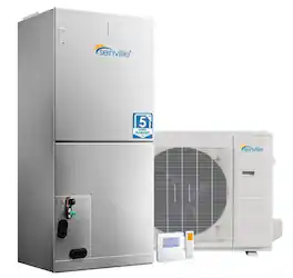 Senville - 48000 BTU Central Air Conditioner Heat Pump System - SENDC-48HF-16 - White