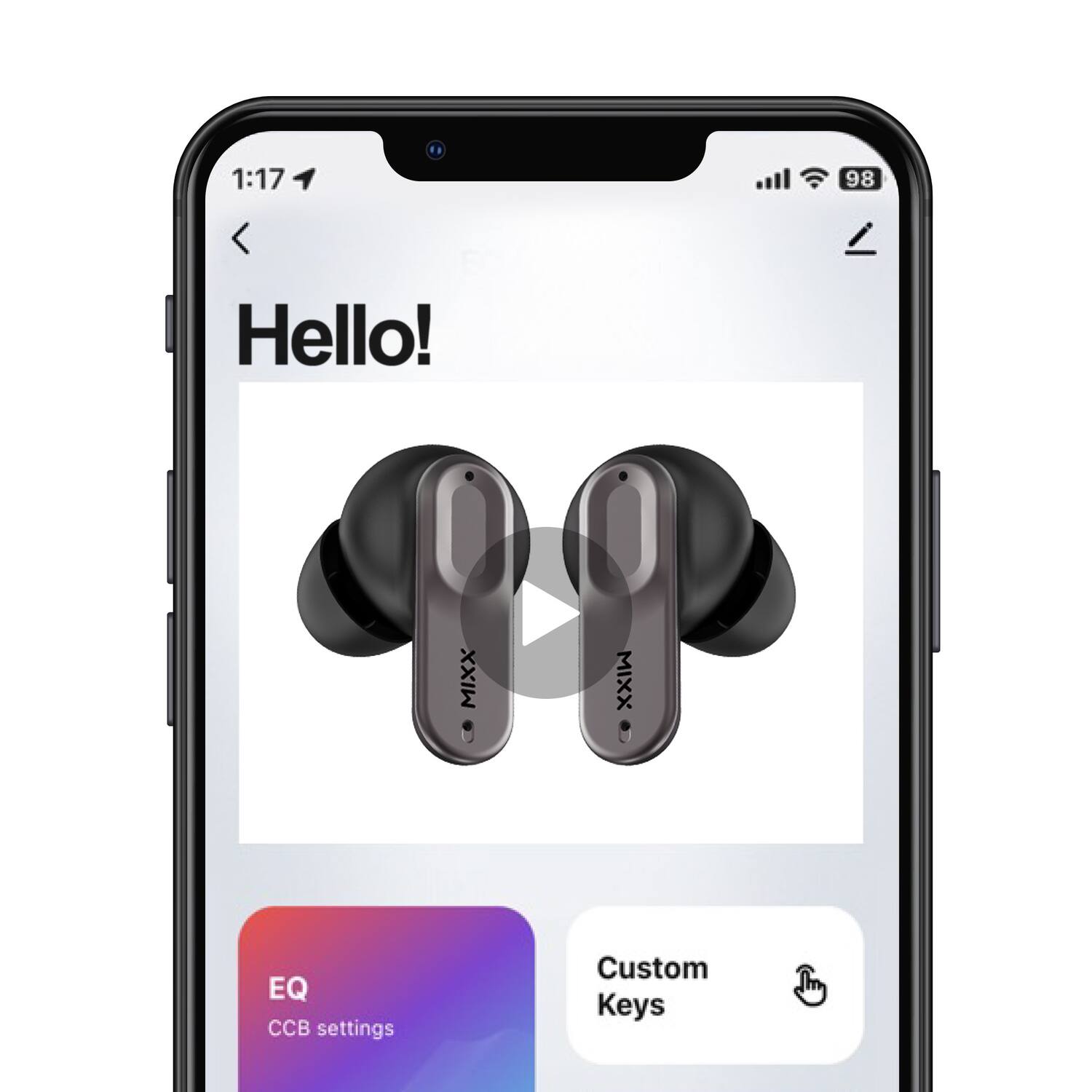 1:17 98 Hello! MIXX EQ CCB settings Custom Keys