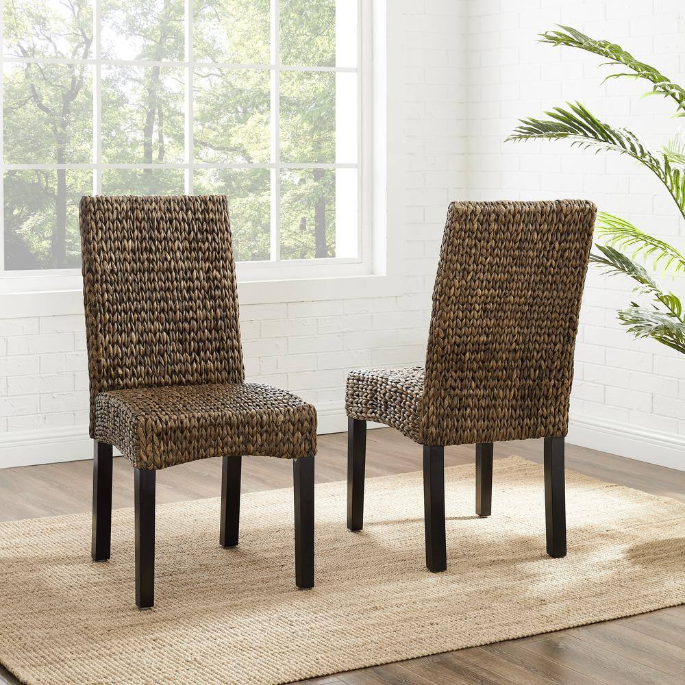 Alt View 4. Crosley Furniture - Edgewater 2-Piece Dining Chair Set - Green.