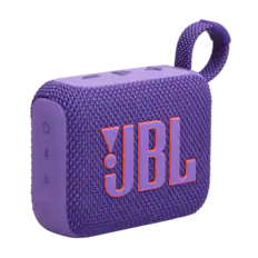 Front. JBL - Go 4 Portable Bluetooth Speaker - 2024 - Purple.