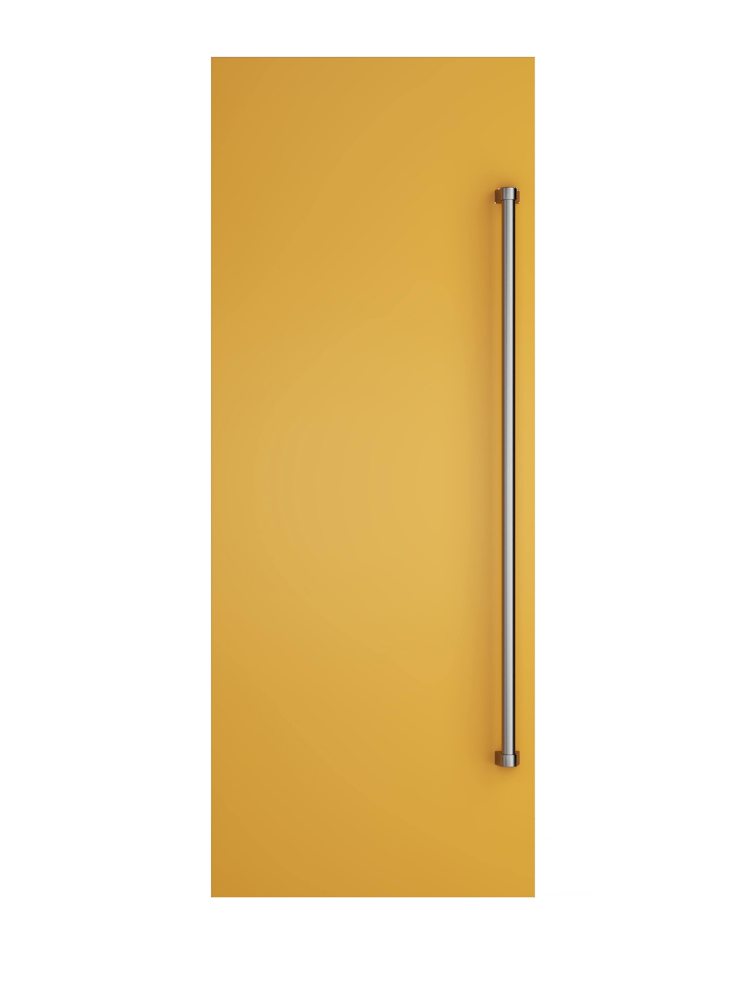 Front. Viking - 30"W Column Door Panel w/Pro-style handle - Daffodil.