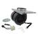 Front. Zephyr - Motor 600 CFM Internal Blower with Plate for Range Hood - Black.