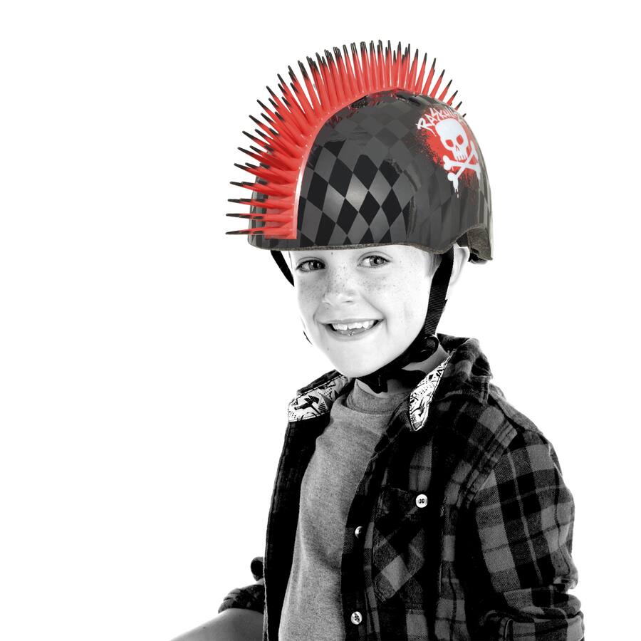 Raskullz Skull Hawk Helmet for Bike and Scooter Toddler Red 8033068 ...