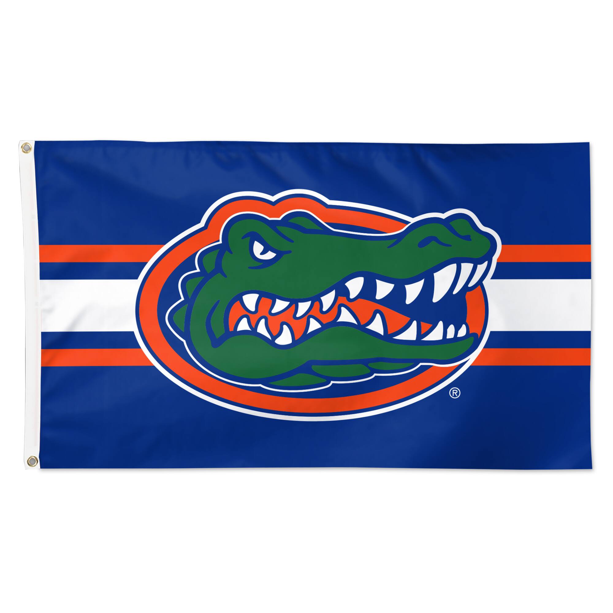 WinCraft - Florida Gators 3' x 5' Horizontal Stripe Deluxe Single-Sided Flag - Multicolor