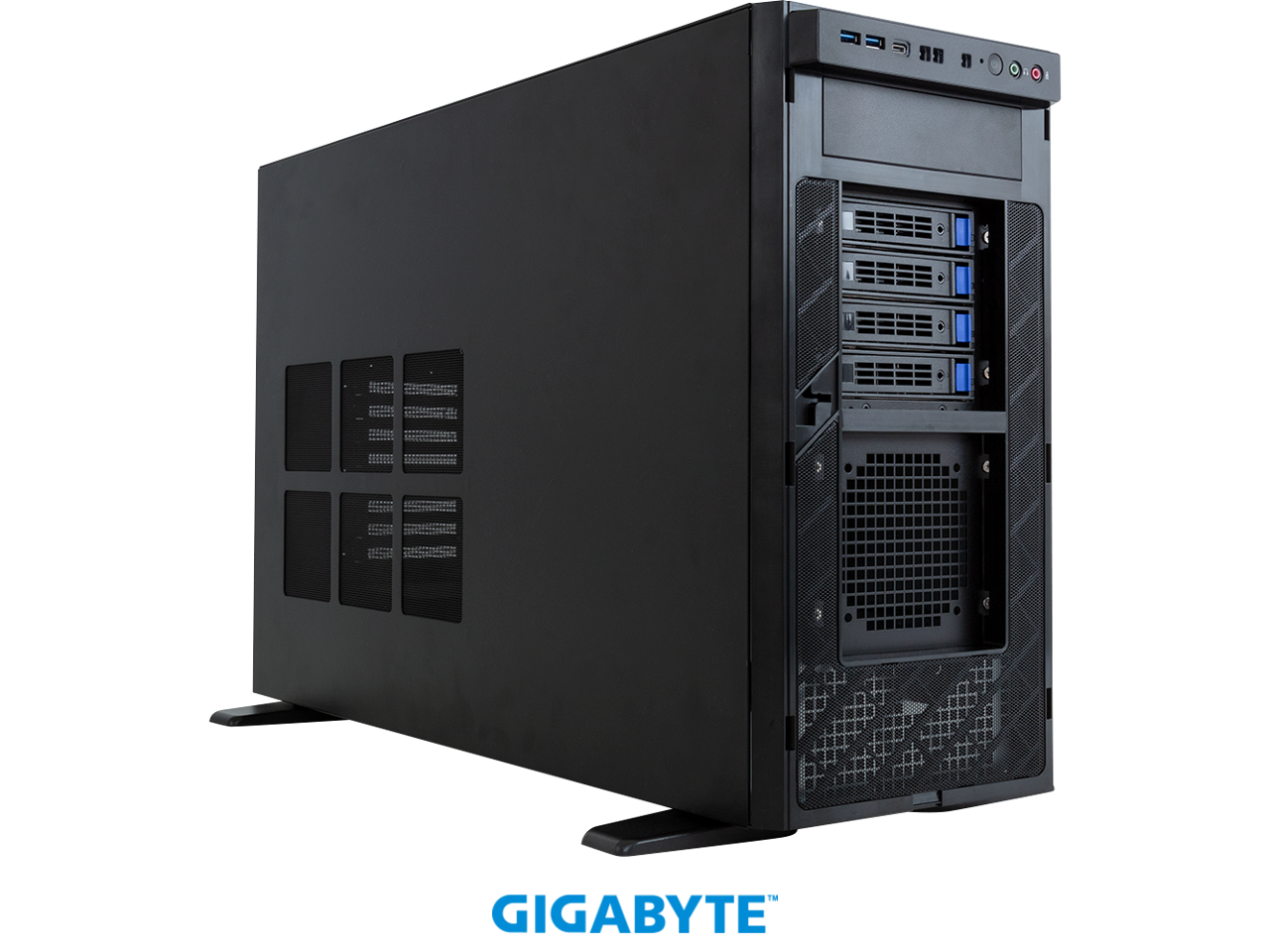 Alt View 1. GIGABYTE - GIGABYTE W773-H5D-AA01 GPU Workstation - AMD Ryzen™ Threadripper™ PRO 7000/9000 WX.