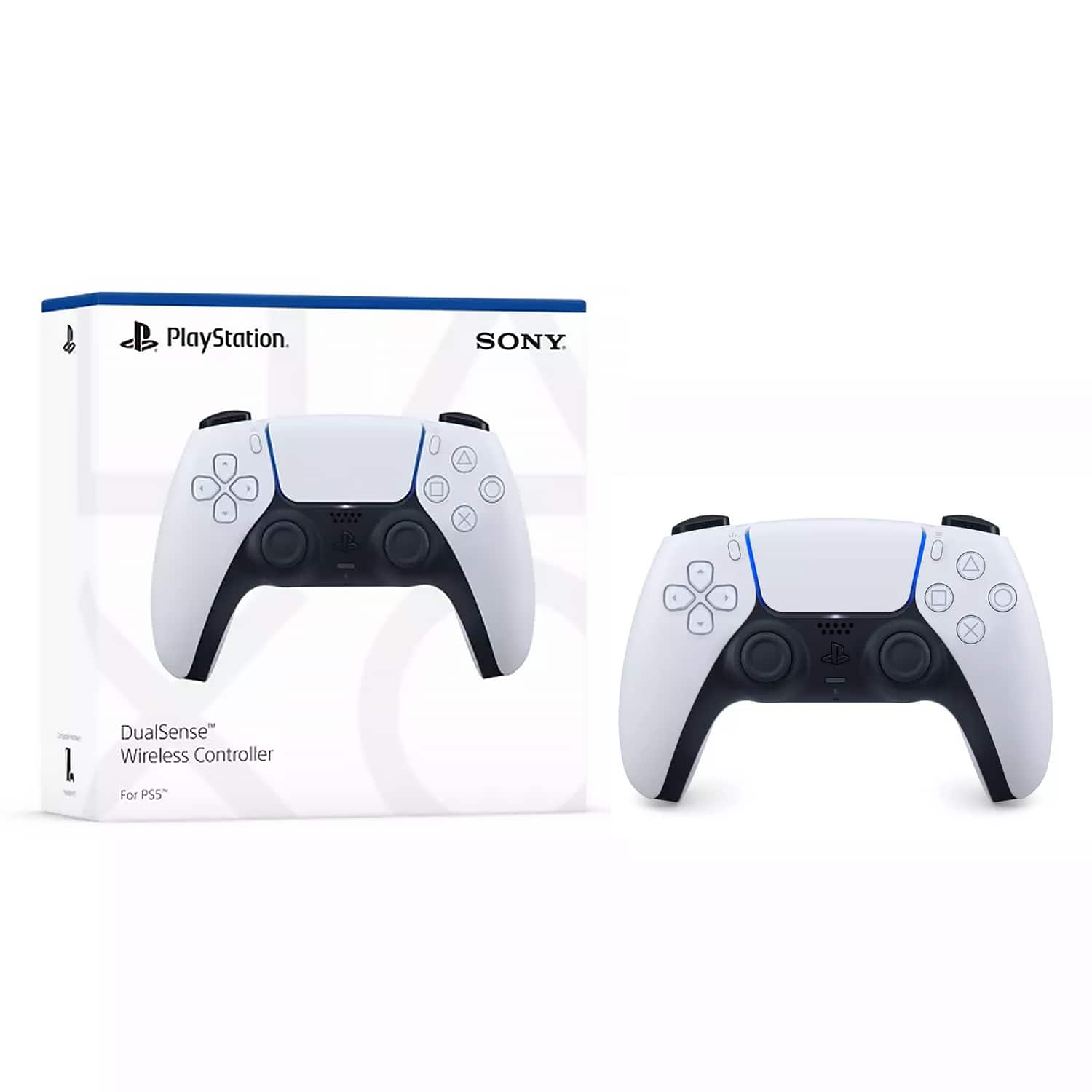 Sony - Interactive Entertainment - DualSense Wireless Controller for PS5, PC, Mac & Mobile - White