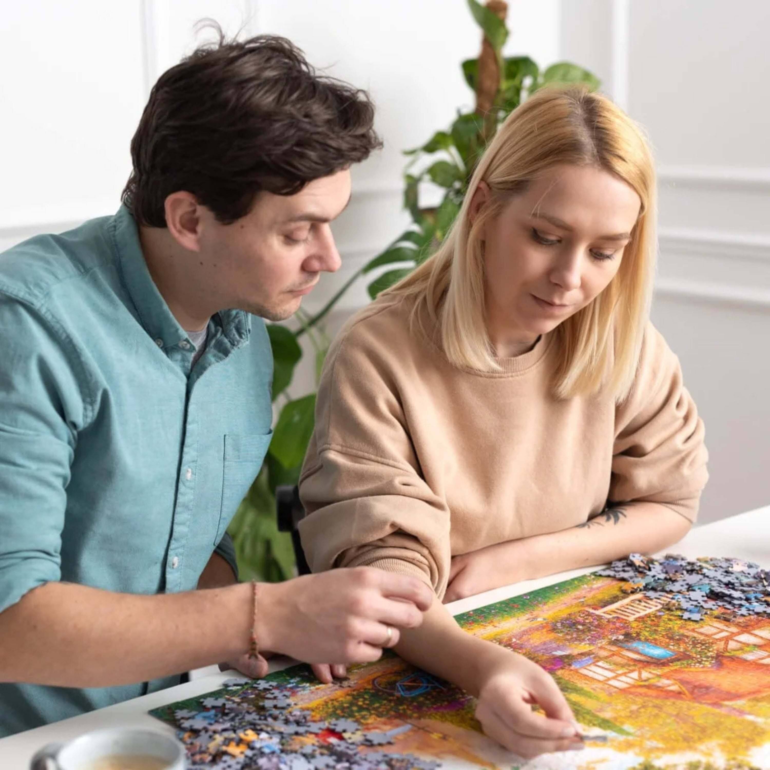 Alt View 2. Trefl - Trefl Premium Plus 1000 Piece Puzzle - Here Comes Trouble!.