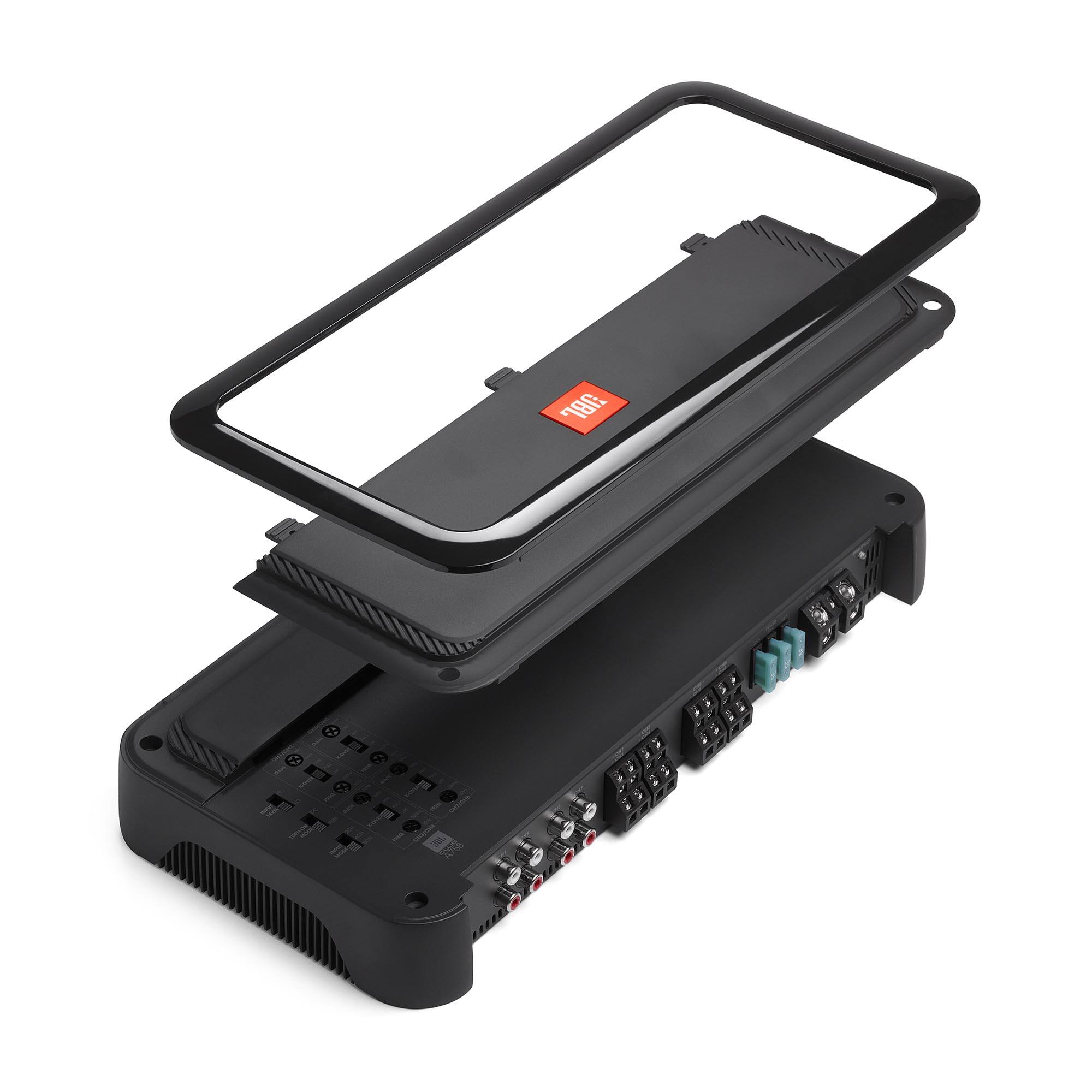 Alt View 6. JBL - JBL CLUB A758 8-Channel 50w x 8 Amplifier JBLAMPCBA758AM - Black.