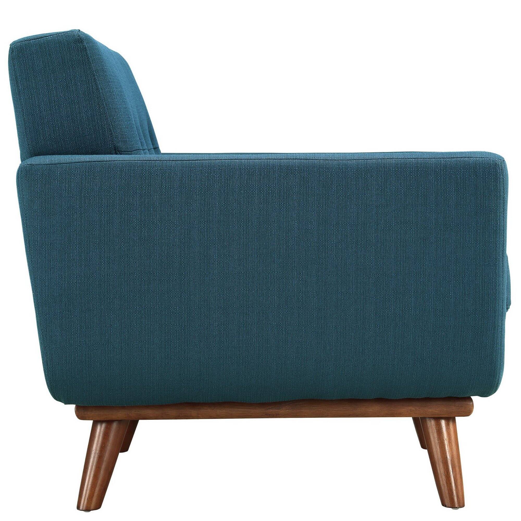 Left. Modway - Engage Wood Armchair Set of 2 by Modway - Blue.
