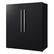 Alt View 3. Forno Appliances - 60 in. Wide Maderno 27.2 Cu. Ft. Built-In Side-by-Side Convertible Refrigerator/Freezer with Decorative Grill - Black.