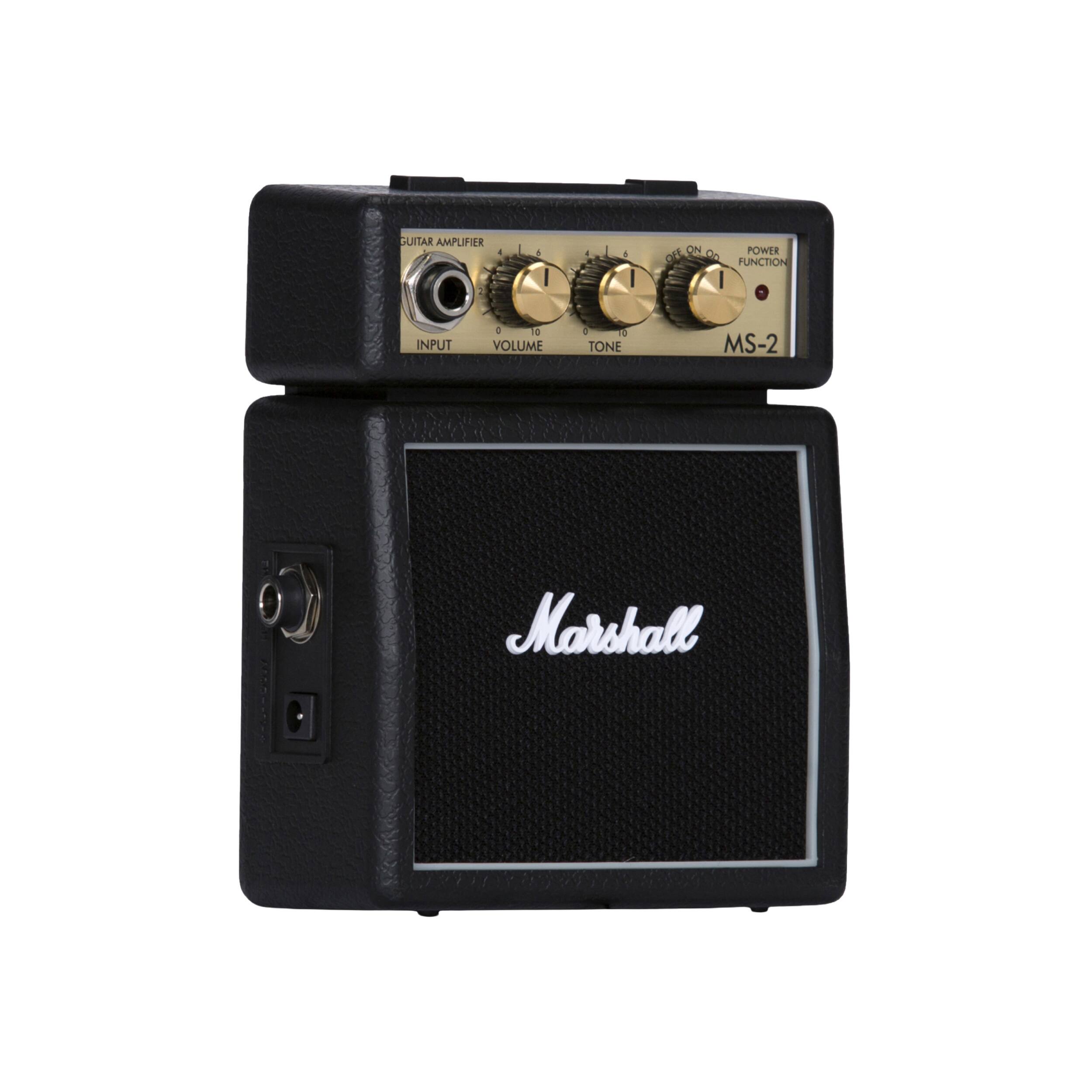 GUITAR AMPLIFIER  
INPUT  
VOLUME  
TONE  
POWER FUNCTION  
MS-2  
Marshall