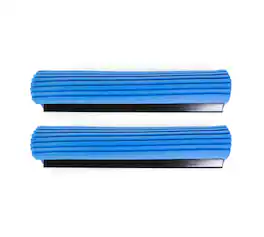 Kitchen + Home - PVA Sponge Roller Mop Refills - Set of 2 - Blue