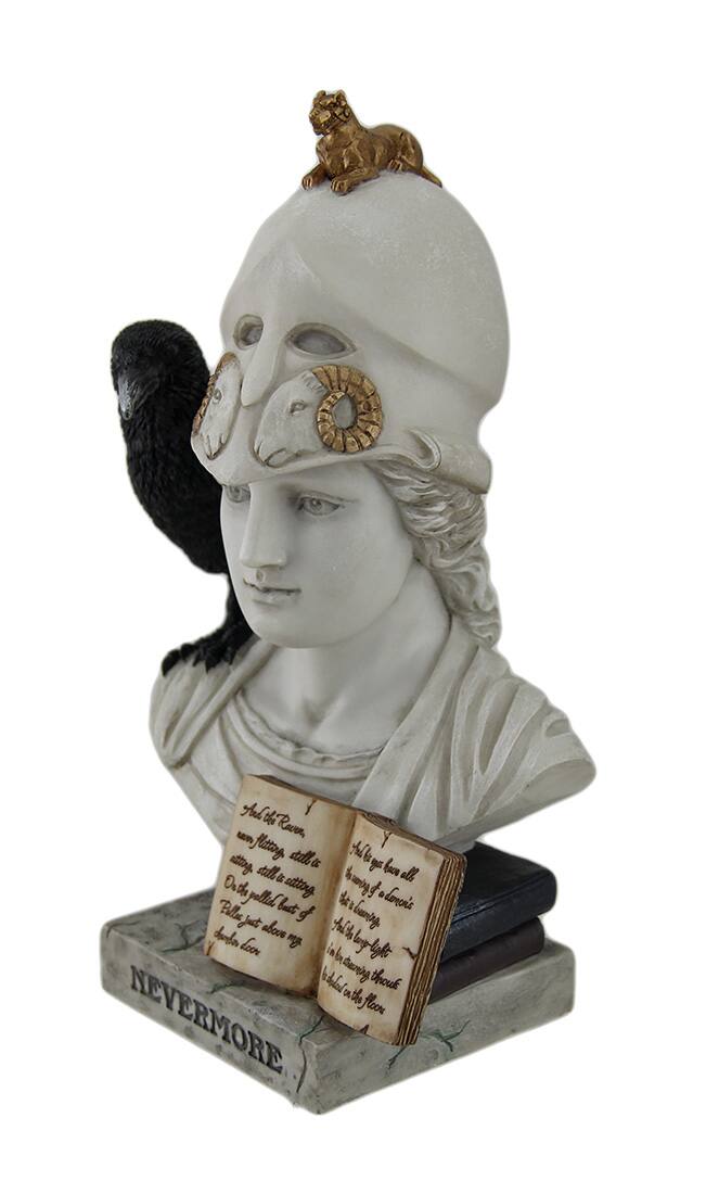 Sure, here is the corrected text from the image:

---

Aad un Raven,  
fittig still i a attiriy still i bore all.  
0rth gelliel fatto d gf a domoi's Bellas bust f Suming at above A Cg dudo Loor  
in by b lyf Wdlad tering thout OR th flocr NEVERMORE

---

And the text on the book:

---

Aad un Raven,  
fittig still i a attiriy still i bore all.  
0rth gelliel fatto d gf a domoi's Bellas bust f Suming at above A Cg dudo Loor  
in by b lyf Wdlad tering thout OR th flocr NEVERMORE

---

The text appears to be a stylized or artistic rendition of Edgar Allan Poe's "The Raven," with some words and letters altered or stylized.